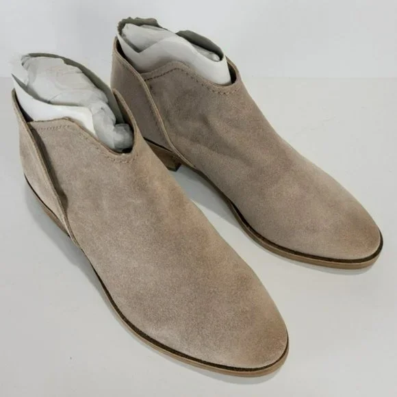 Dolce Vita Trist Ankle Boot Taupe -6 - Picture 7 of 8